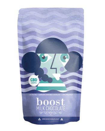 CBD Milk Chocolate from Boost Edibles