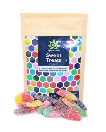 CBD and THC candy from Cannabis Cousins